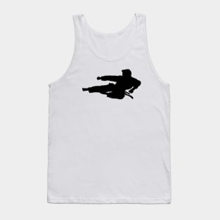 Taekwondo Silhouette Tank Top